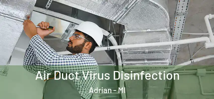 Air Duct Virus Disinfection Adrian - MI